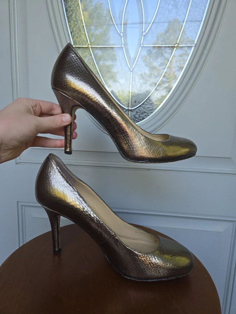 Kate Spade Carolina Pumps Pewter